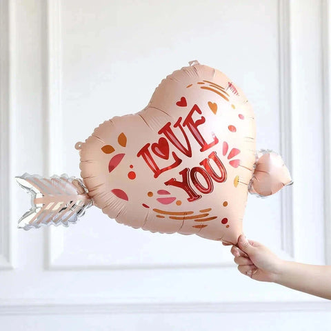 Happy Valentine’s Day Love Red Heart Bear Foil Balloons Wedding Anniversary Party Supplies Birthday Gift Home Outdoor Decoration.