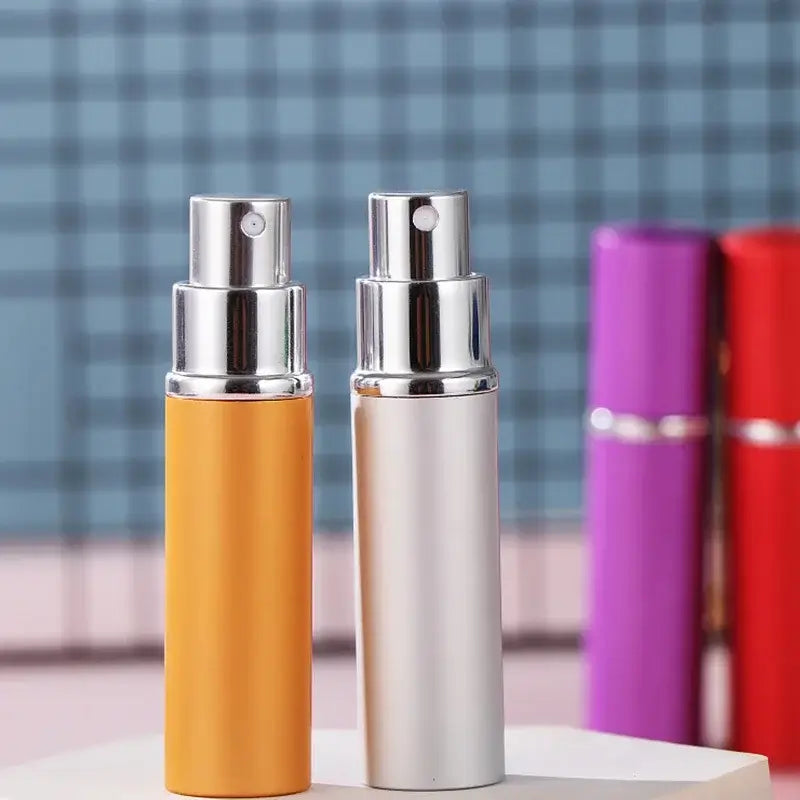 10ml Portable Mini Refillable Perfume Bottle Spray Scent Pump Empty Cosmetic Container Atomizer Bottle For Travel