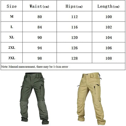 Military Tactical Pants Men&
