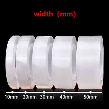 1/3/5m Nano Tape Double-Sided Adhesive Tape Traceless Waterproof Tape