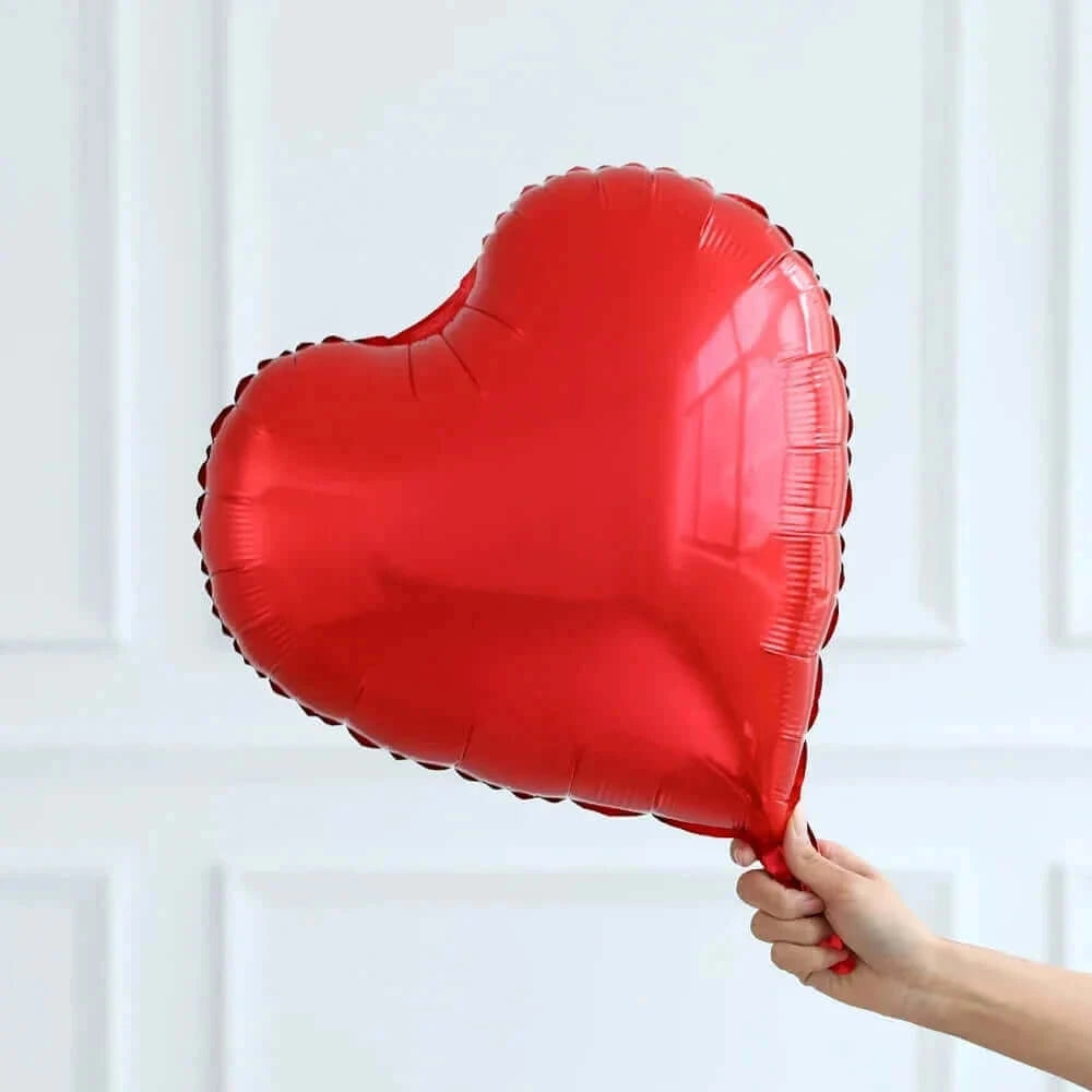 Happy Valentine’s Day Love Red Heart Bear Foil Balloons Wedding Anniversary Party Supplies Birthday Gift Home Outdoor Decoration