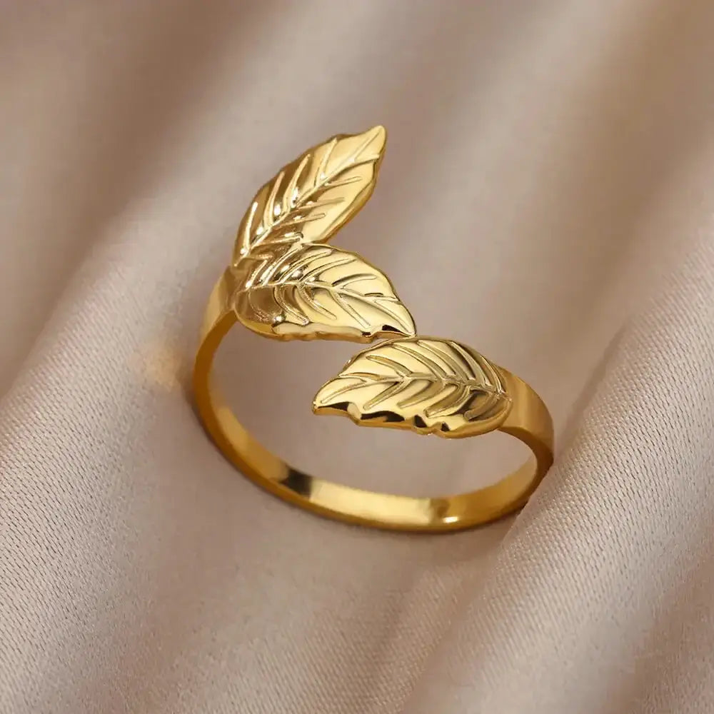 Stainless Steel Rings for Women Gold Color Never Fade Luxury Classic rings wedding couple rings Jewelry Free Shipping