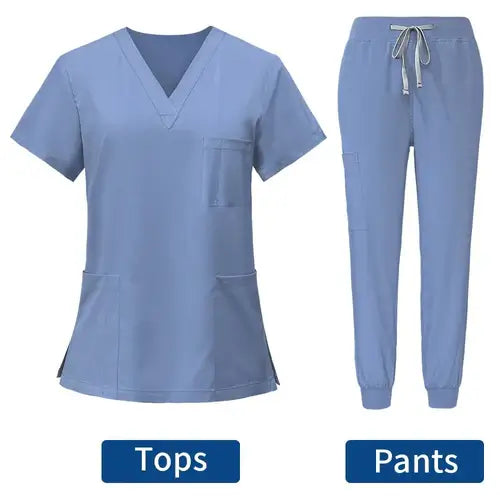 Multicolor Beautician Lab Workwear Solid Color Beauty Salon Nursing.