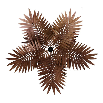 Boho Metal Palm Leaf Chandelier &amp; Ceiling Light