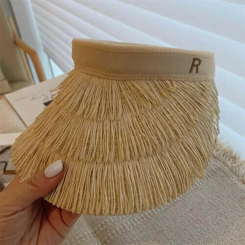 Summer Straw Sun Visor Hat - Sexikinis Swim.