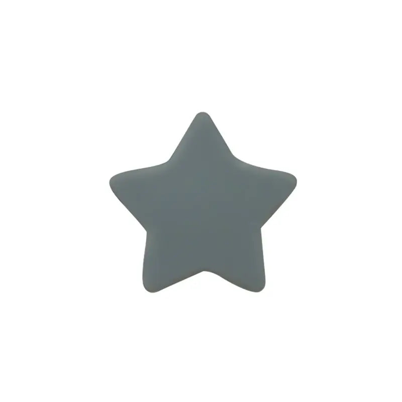50pcs Silicone Star Heart Crown Beads Food Grade Teether Baby Silicone Bracelet Diy Crafts Baby Accessories