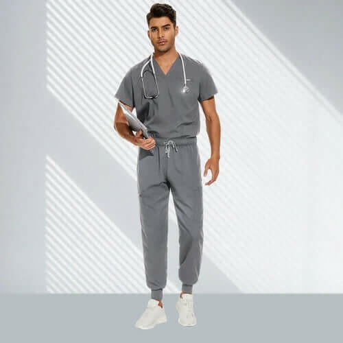 Hospital Doctor Nursing Set Unisex Wholesale Casual Jogger Suits Short.