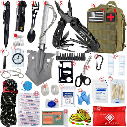 Car Survival First Aid Kit - Essential Outdoor Gear
