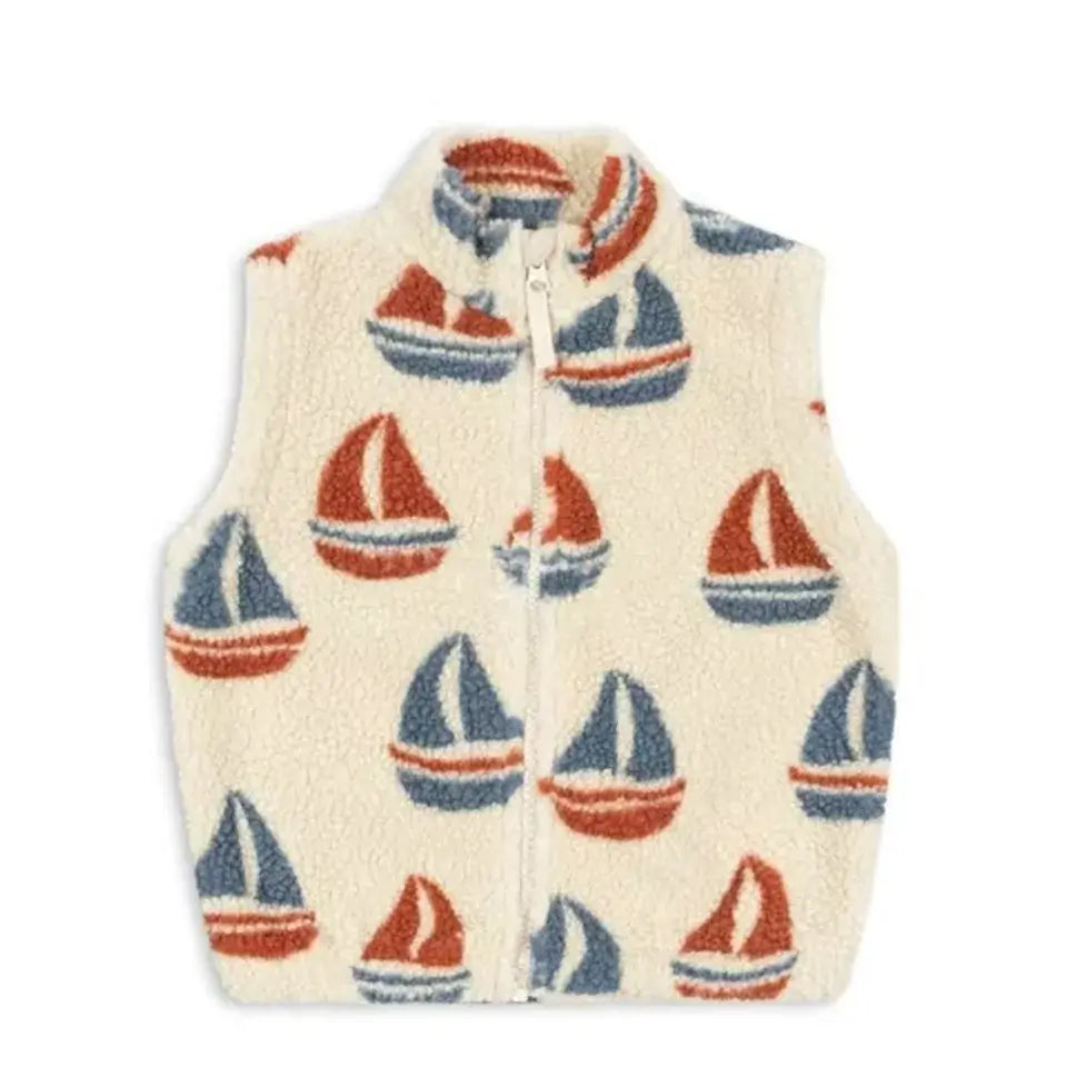 2025 KS Brand Winter Baby Boys Lambswool Jackets Cartoon Dinosaur Anchor Coats Kids Clothes Girls Cherry Jacket Beetle Outerwear