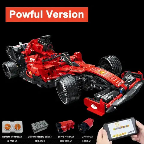 High-tech Building Blocks F1 Formula 1 Remote Control Super Racing Car