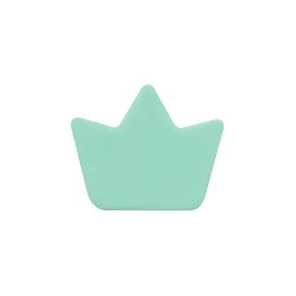 50pcs Silicone Star Heart Crown Beads Food Grade Teether Baby Silicone Bracelet Diy Crafts Baby Accessories
