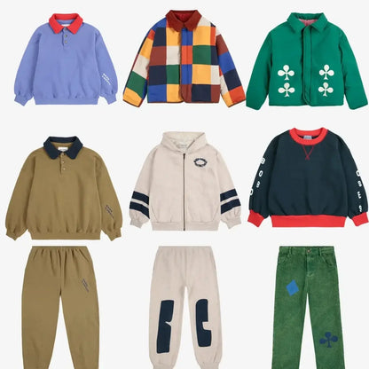 KIDS 2025 New Autumn Winter Baby Boys Girls Outwear Jackets Vest Children&