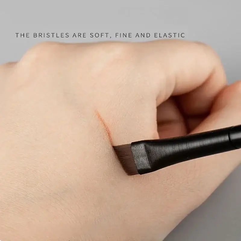 oblique eyebrow brush
