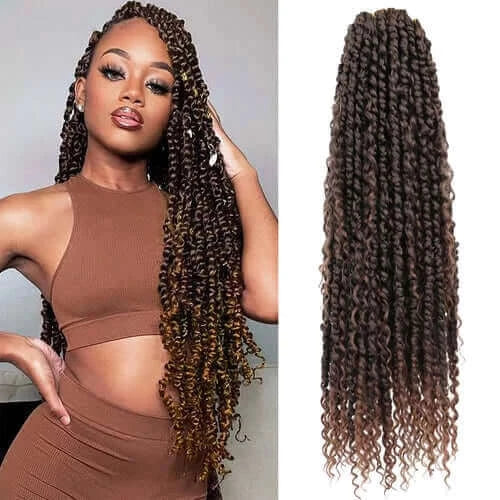 Dansama Boho Passion Twist Crochet Hair Pre-looped Crochet Passion
