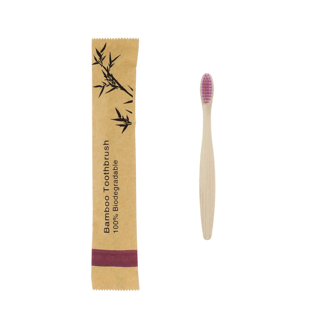 Kids’ Bamboo Toothbrushes with Soft Bristles, 15 or 30 Pack