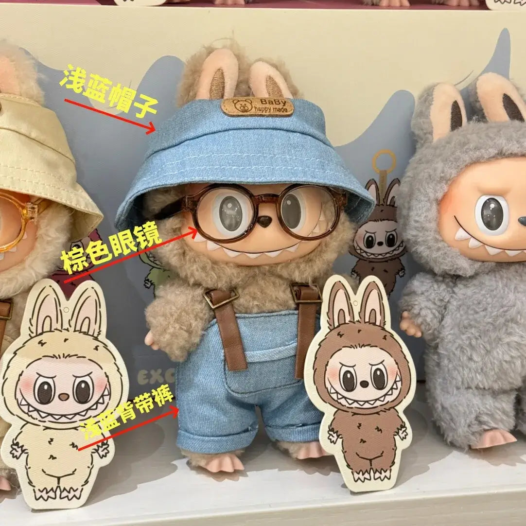 Labubu Doll Clothes Set - Handmade Doll Accessories