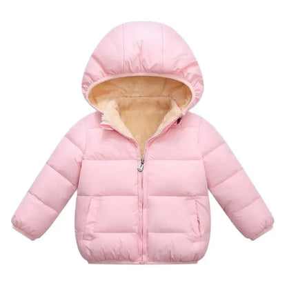 Baby Children Coats Winter Thick Jackets For Boys Warm Plush Thicken