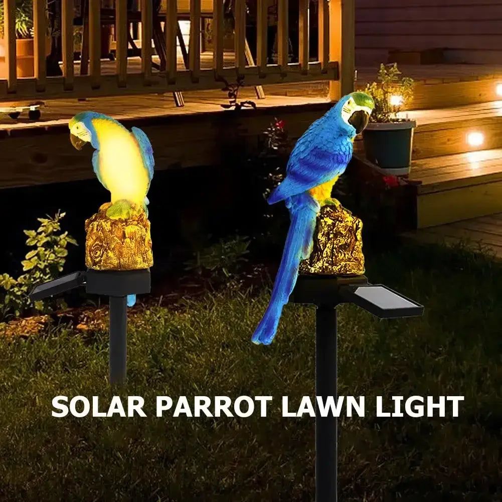 Solar LED Parrot/Owl/Cat Light for Garden Decor