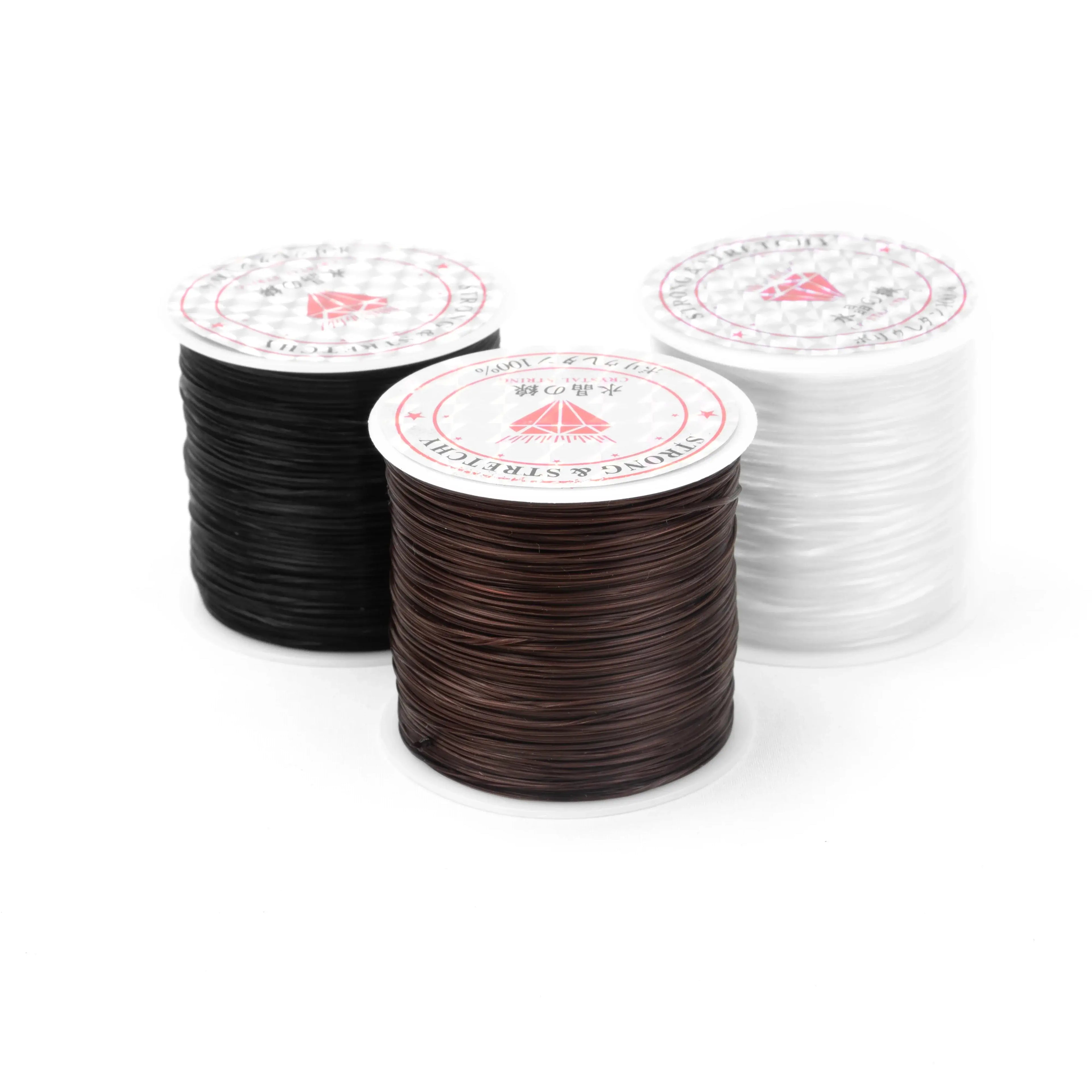 Strong Elastic Crystal Beading Cord  for Bracelets Stretch Thread String Necklace DIY Jewelry Making Cords Line Hair extension