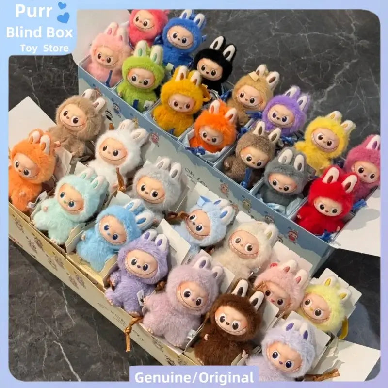 POPMART Labubu vinyl plush keychain