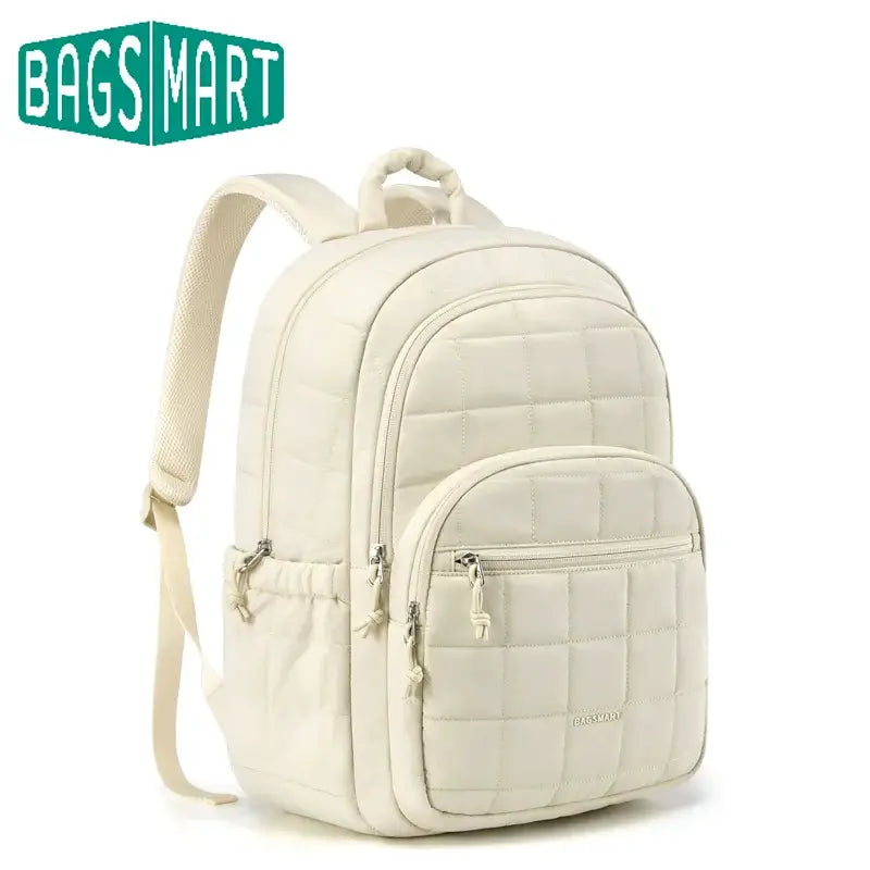 BAGSMART College Casual Backpack for Women - Water-Resistant