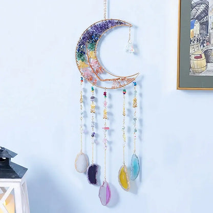 chakra gemstone dream catchers