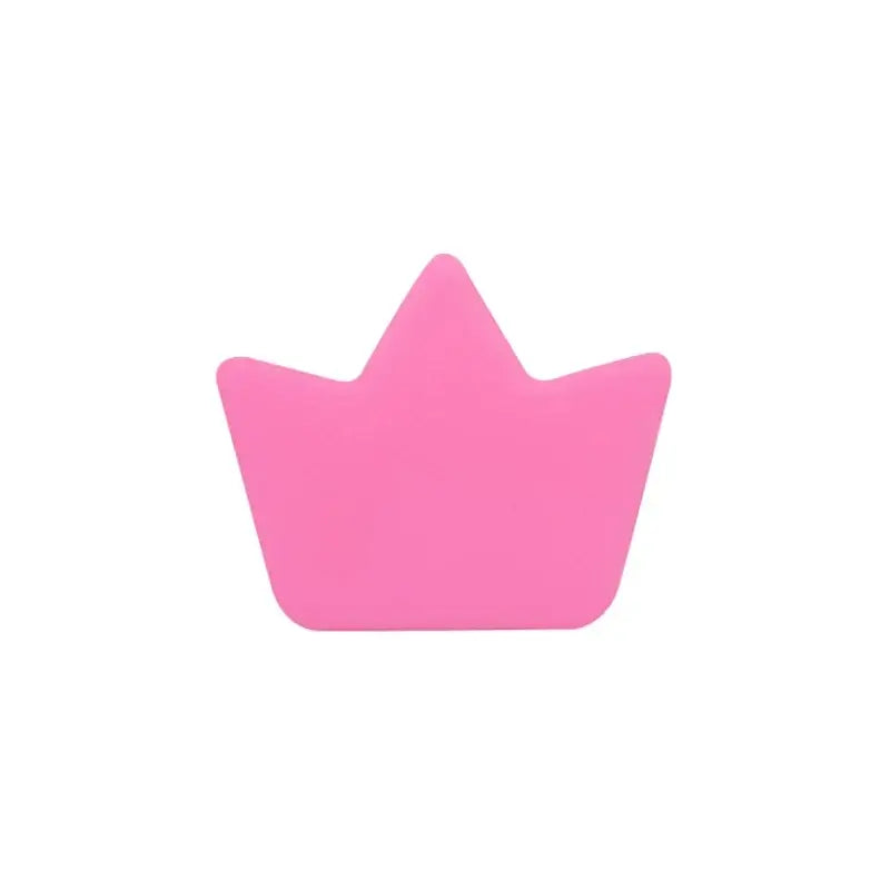 50pcs Silicone Star Heart Crown Beads Food Grade Teether Baby Silicone Bracelet Diy Crafts Baby Accessories
