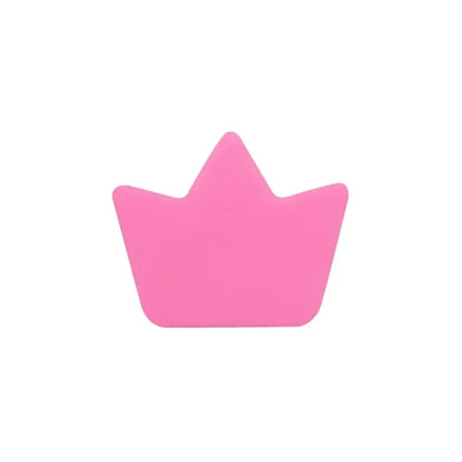 50pcs Silicone Star Heart Crown Beads Food Grade Teether Baby Silicone Bracelet Diy Crafts Baby Accessories