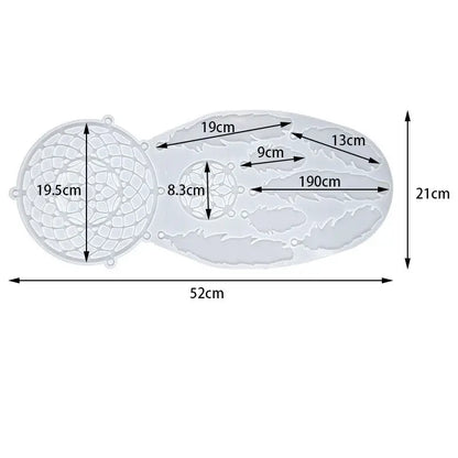dream catcher silicone mold