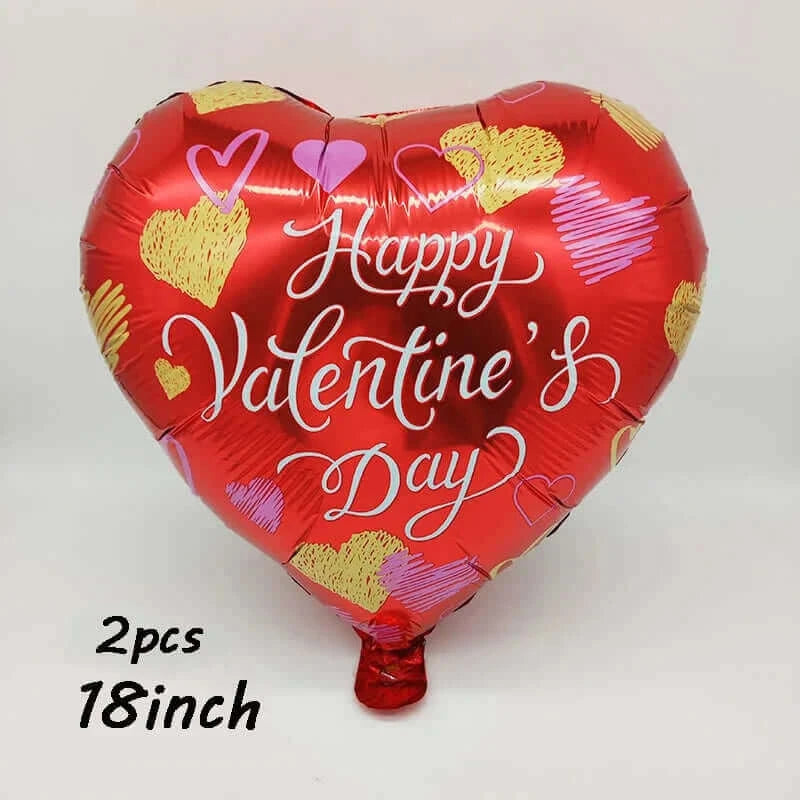 I Love You Kiss Me Lips Love Foil Balloon For Valentines Day Decoration Wedding Anniversary Inflatable Balloon Birthday Gifts
