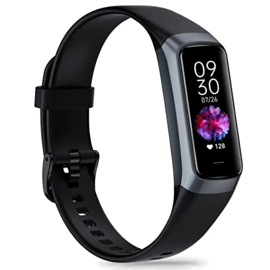 Fitness Tracker, Activity Trackers with 24/7 Heart Rate, Blood Oxygen Blood Pressure Sleep Monitor, Step Counter with 1.1" AMOL
