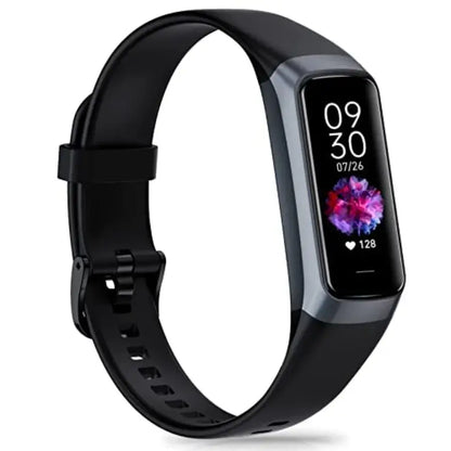 Fitness Tracker, Activity Trackers with 24/7 Heart Rate, Blood Oxygen Blood Pressure Sleep Monitor, Step Counter with 1.1" AMOL