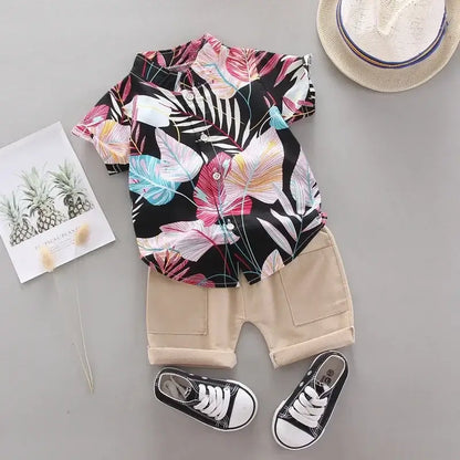 2PCS Baby Clothing Set for Boys - Summer Casual Outfit