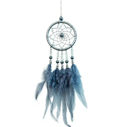 Dream Catcher Car Ornament Car Interior Hanging Pendant Accessory Bedroom Decoration Wind Chimes Home Feather Craft Gift