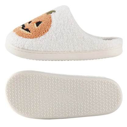 Halloween pumpkin slippers
