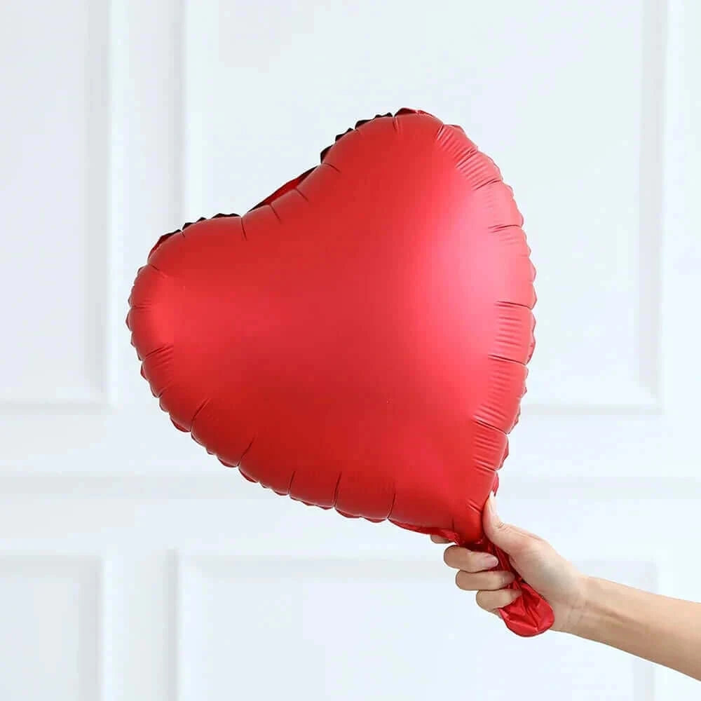 Happy Valentine’s Day Love Red Heart Bear Foil Balloons Wedding Anniversary Party Supplies Birthday Gift Home Outdoor Decoration