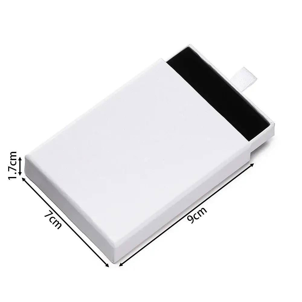 Creative Drawer Jewelry Packaging Box Necklace Ring Earing Bracelet Storage Organizer Display Stand Solid Color Paper Gift 2030