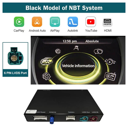 Wireless CarPlay Android Auto for Mini R55 R56 R57 R58 R60 R61 F54 F55 F56 Clubman Countryman Hardtop Cooper John Cooper Works