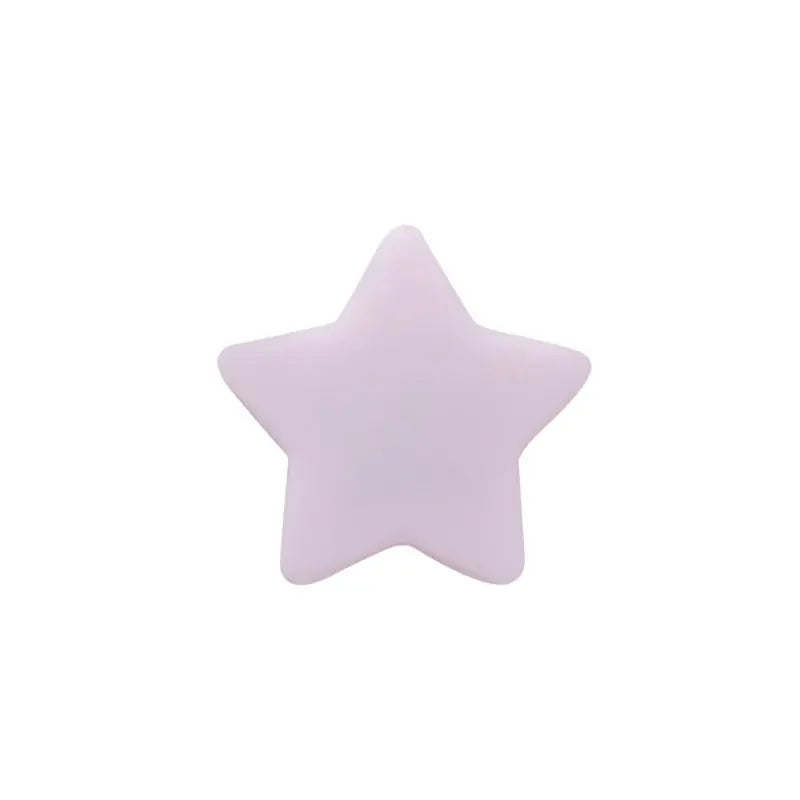 50pcs Silicone Star Heart Crown Beads Food Grade Teether Baby Silicone Bracelet Diy Crafts Baby Accessories