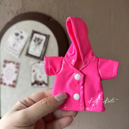 Labubu 3.0 Dolls Outfit: Cute Rain Coat &amp; Shoes