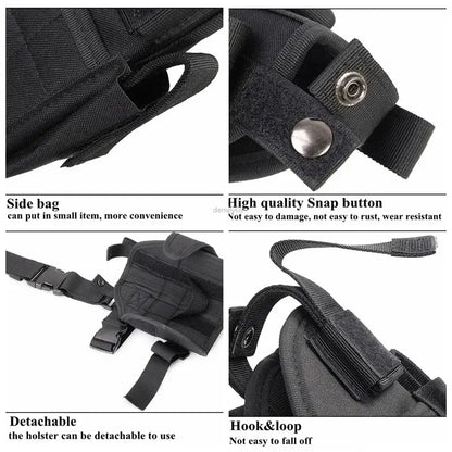 Nylon Drop-Leg Holster – Right- and Left-Hand Options