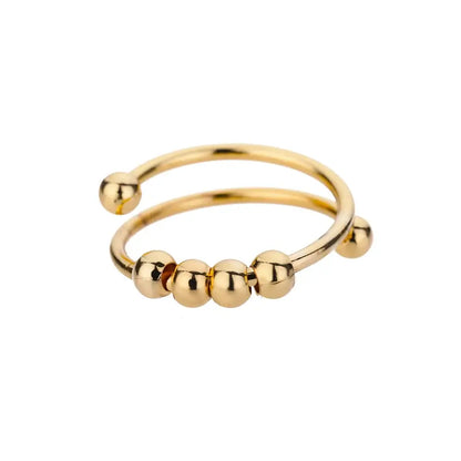 Stainless Steel Rings for Women Gold Color Never Fade Luxury Classic rings wedding couple rings Jewelry Free Shipping