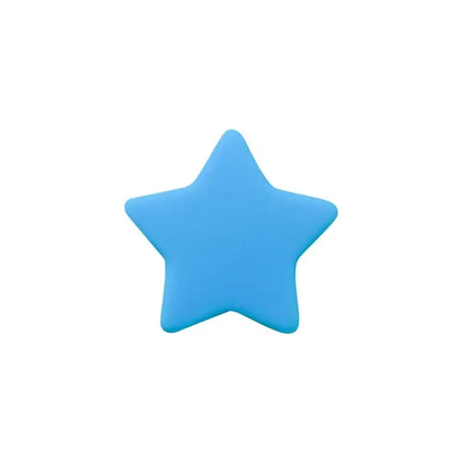 50pcs Silicone Star Heart Crown Beads Food Grade Teether Baby Silicone Bracelet Diy Crafts Baby Accessories