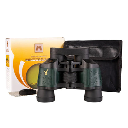 Binoculars 80X80 High Magnification Professional Binoculars HD Portable Binoculars for Hunting Outdoor Camping Trips