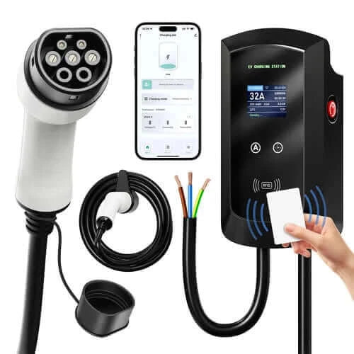 EV Charging Station 32A Electric Vehicle Car Charger EVSE Wallbox
