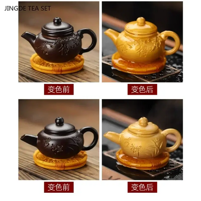1PCS Resin Color Changing Teapot