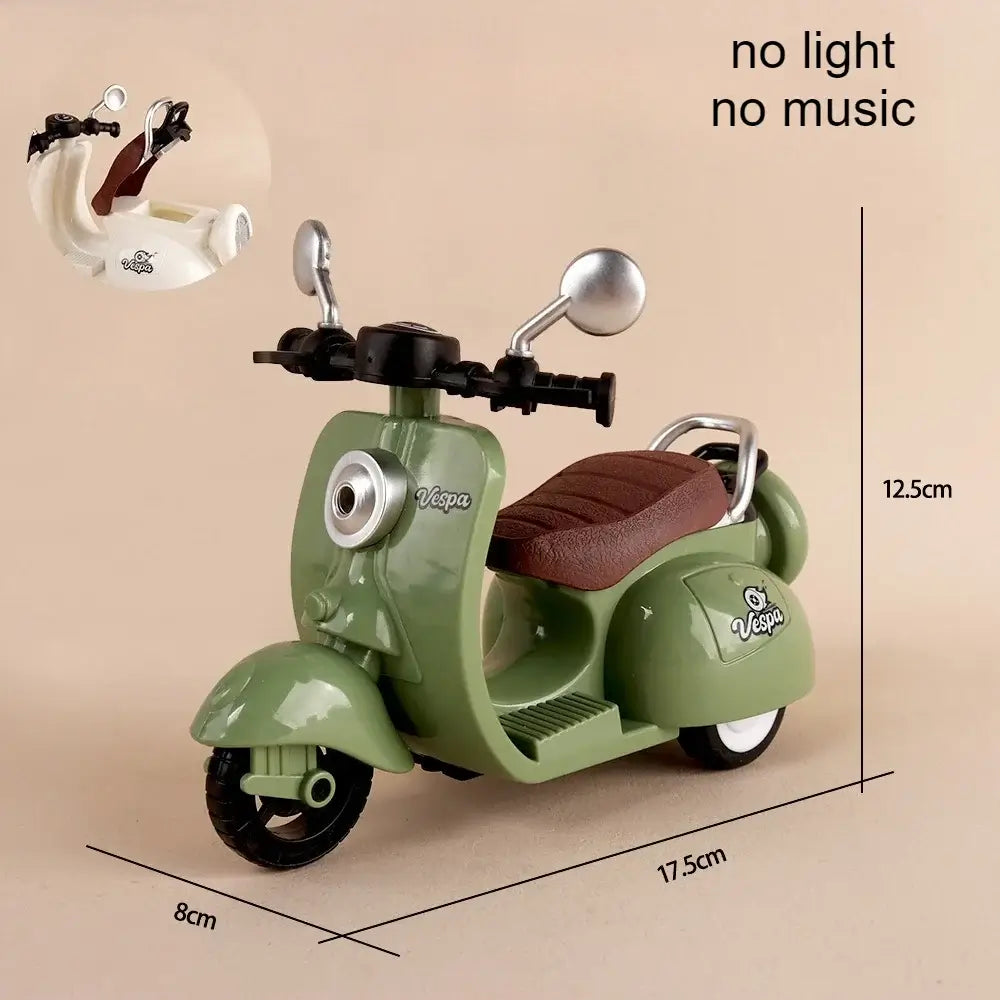 Labubu Doll Mini Electric Motorcycle - Fun Toy Lights