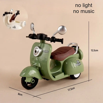 Labubu Doll Mini Electric Motorcycle - Fun Toy Lights