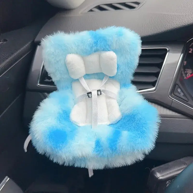 Labubu 15-17cm Doll Safety Seat - Cute Car Decor
