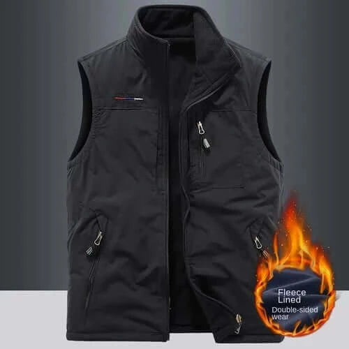 Work Vest Men Photography Clothing MAN Tactical Military Winter.